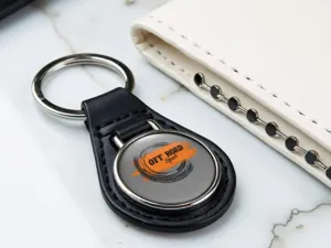 Leather Key Ring High-Quality Build Universal Style